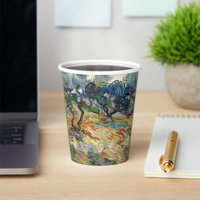 Gobelets En Papier Olive Trees par Vincent Van Gogh (Insitu)