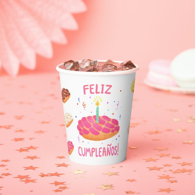 Gobelets En Papier Pan Dulce Concha (Insitu)