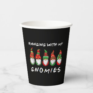 Gobelets En Papier Panser Avec Mes Gnomies Gnome Ami Noël