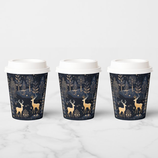 Gobelets En Papier Paper cup- Christmas Tableware (Multi)