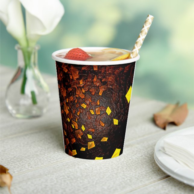 Gobelets En Papier Papier torse (Insitu)
