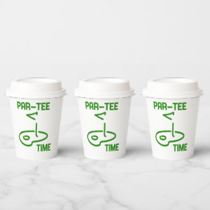 Gobelets En Papier Par Tee Time