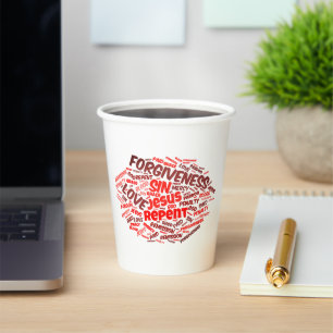 Gobelets En Papier Pardon - Coupe du papier