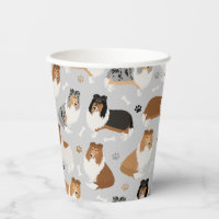 Pâtes et os de collie rugueux