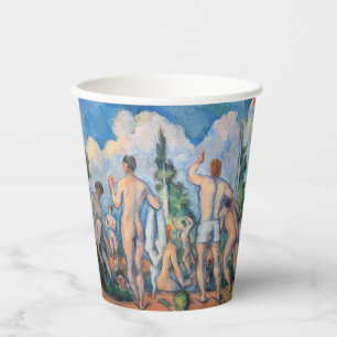 Gobelets En Papier Paul Cezanne - Baigneurs
