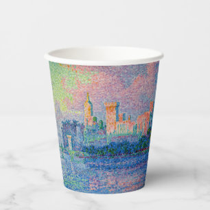 Gobelets En Papier Paul Signac - Le Palais des Papes, Avignon