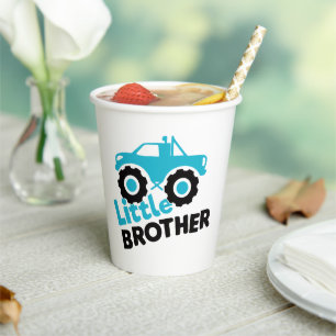 Gobelets En Papier Petit Frère Monster Truck