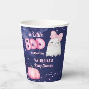 Gobelets En Papier Petite botte Halloween fille baby shower vaisselle