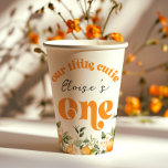 Gobelets En Papier Petite mignonne 1er anniversaire oranges d'agrumes<br><div class="desc">Petite mignonne 1er anniversaire agrumes oranges Papier Cups Objets correspondants disponibles.</div>