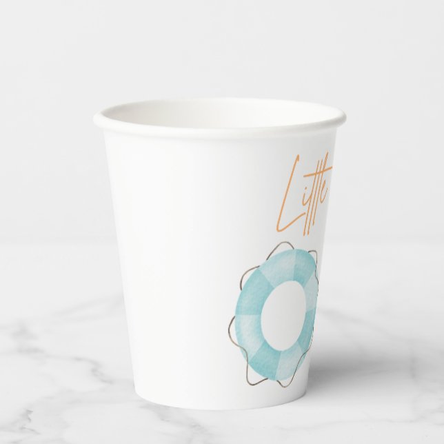 Gobelets En Papier Petites Tasses de Capitaine (Recto)