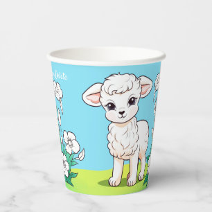 Gobelets En Papier Petites tasses de papier d'agneau