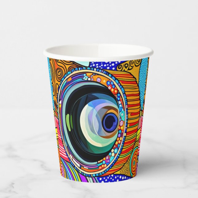 Gobelets En Papier Photo Phun (Gauche)