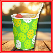 Pickleball Anniversaire Soirée Sport Vert