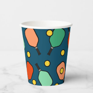Gobelets En Papier Pickleball Party