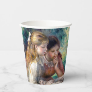 Gobelets En Papier Pierre-Auguste Renoir - La Lecture