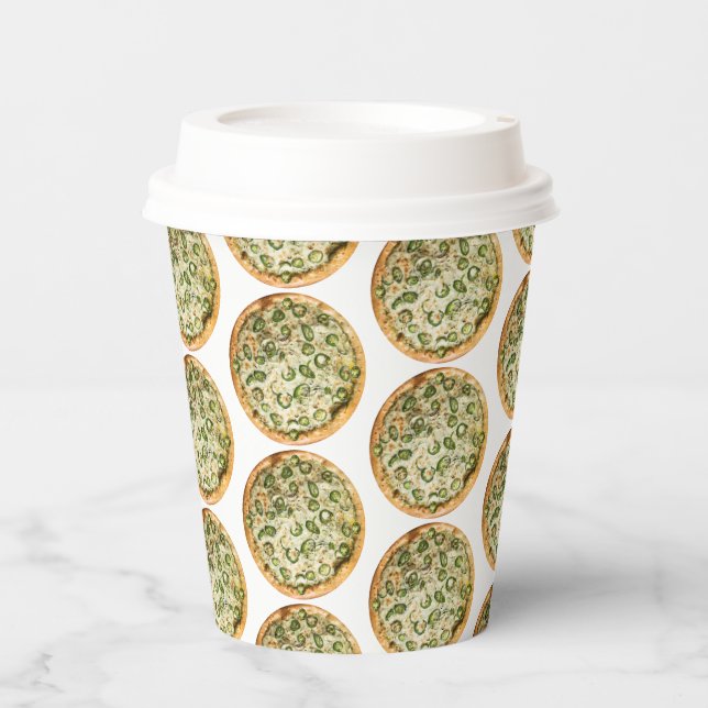 Gobelets En Papier Pizza (Recto)