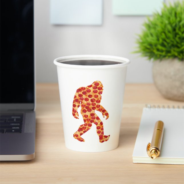 Gobelets En Papier Pizza Bigfoot (Insitu)