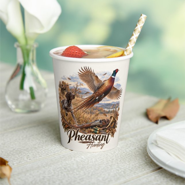 Gobelets En Papier Pointer allemand - Collection de chasse (Insitu)