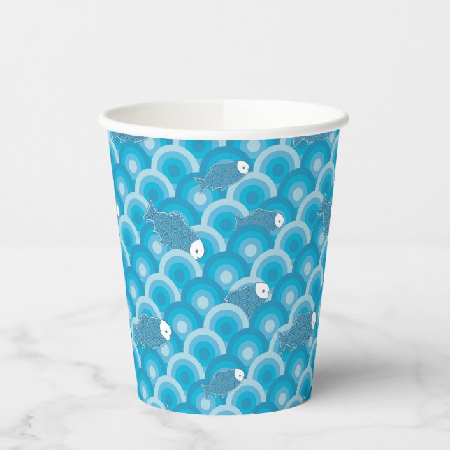 Gobelets En Papier Poisson (Gauche)