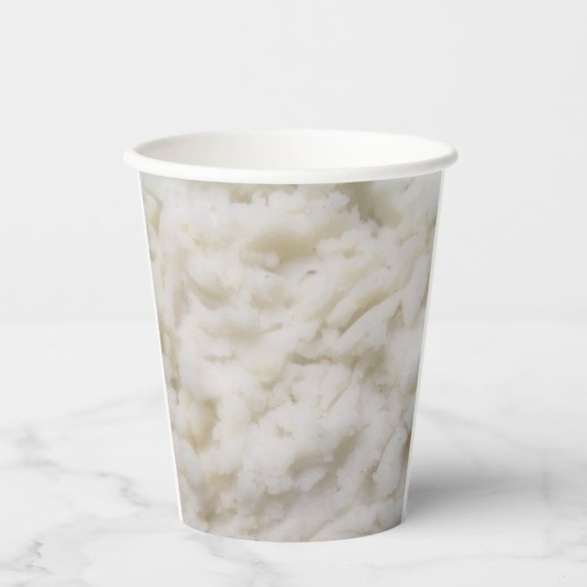 Gobelets En Papier Pommes de terre concassées (Recto)