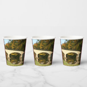 Gobelets En Papier Pont arc-en-ciel en automne au Grove City College