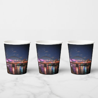 Gobelets En Papier Ponts de Newcastle