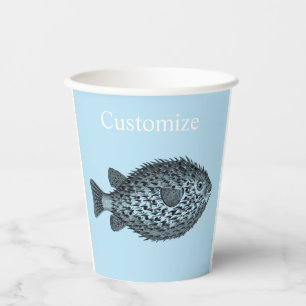 Gobelets En Papier Porcupine tonnerre-anse