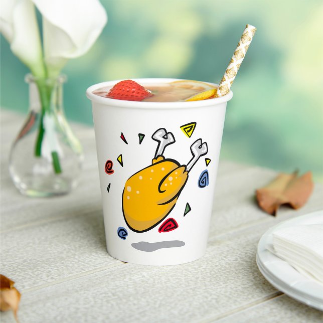 Gobelets En Papier Poulet rôti (Créateur téléchargé)