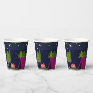 Gobelets en papier pour camping