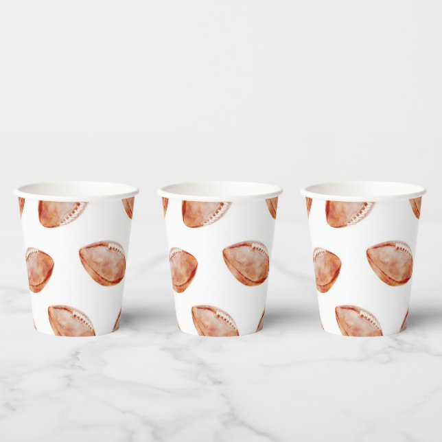Gobelets en papier pour fête de football (Multi)