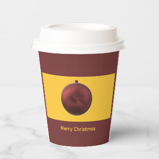Gobelets en papier pour la fête de Noël