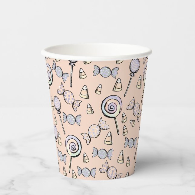 Gobelets en papier pour un premier anniversaire su (Recto)