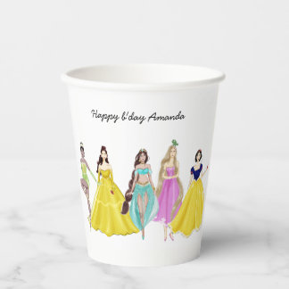 Gobelets En Papier princesse