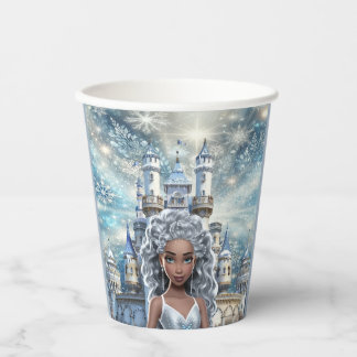 Gobelets En Papier Princesse de Glace