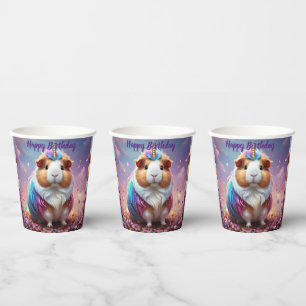 Gobelets En Papier Prism Pigtail : Le Cobaye Licorne Radieux,