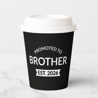 Gobelets En Papier Promu À Frère Est. 2026 II