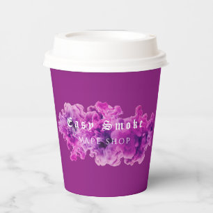 Gobelets En Papier Purple Smoke Vape Boutique