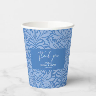 Gobelets En Papier Quelque chose de bleu avant que je fasse la douche