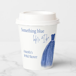Gobelets En Papier Quelque chose de bleu avant que je ne fasse la rob