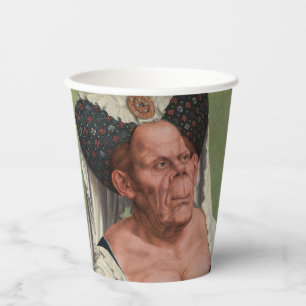 Gobelets En Papier Quentin Matsys - Une Vieille Femme Grotesque