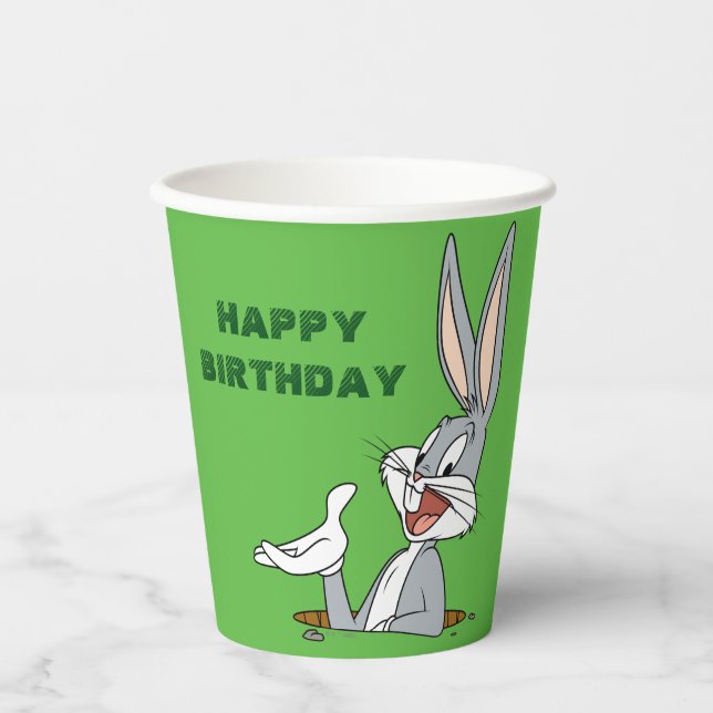 Gobelets En Papier QU'EST-CE QU'IL Y A DOC?™ BUGS BUNNY™ Terrier (Recto)