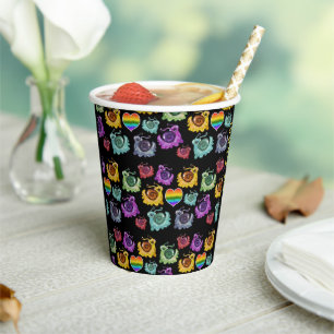Gobelets En Papier Rainbow Snacks