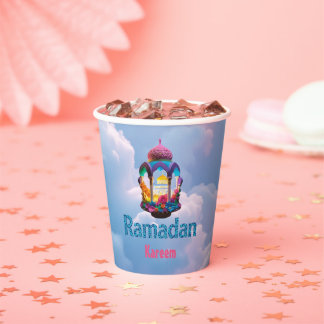 Gobelets En Papier Ramadan Tasse en papier