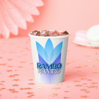 GOBELETS EN PAPIER RAMBO