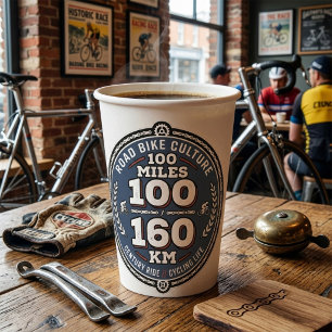Gobelets En Papier Randonnée cycliste du siècle 100 milles 160 KM 