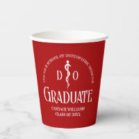 Red Osteopathic Médicale School Graduation Party