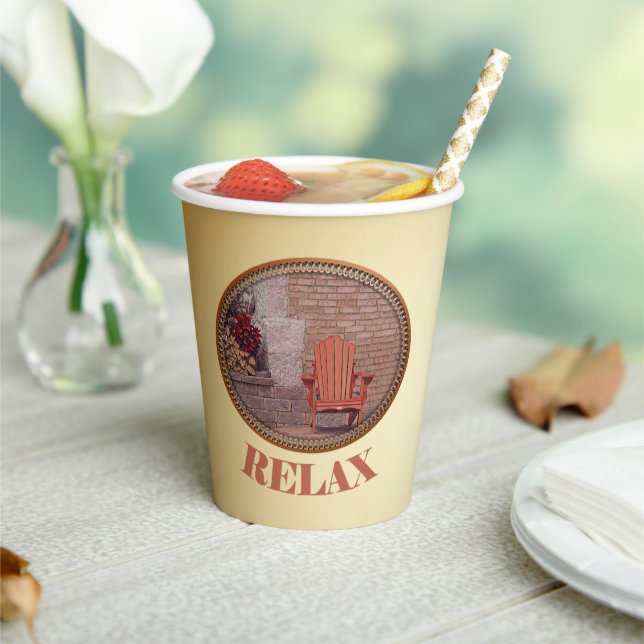 Gobelets En Papier Relax - Coupe papier (Insitu)