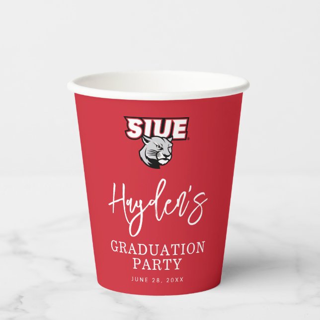Gobelets En Papier Remise des diplômes de la SIUE (Recto)