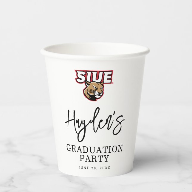 Gobelets En Papier Remise des diplômes de la SIUE (Recto)