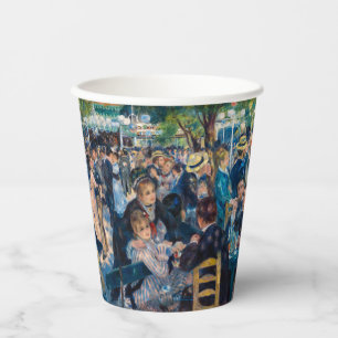 Gobelets En Papier Renoir - Danse au Moulin de la Galette